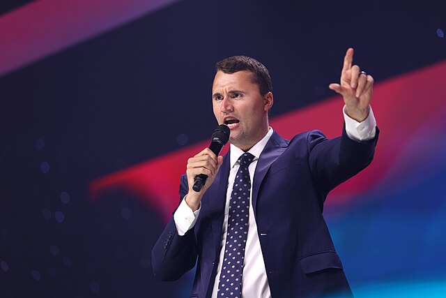 Charlie Kirk al summit Student Action al Tampa Convention Centre, Tampa, Florida - Creative Commons 4.0, Gage Skidmore